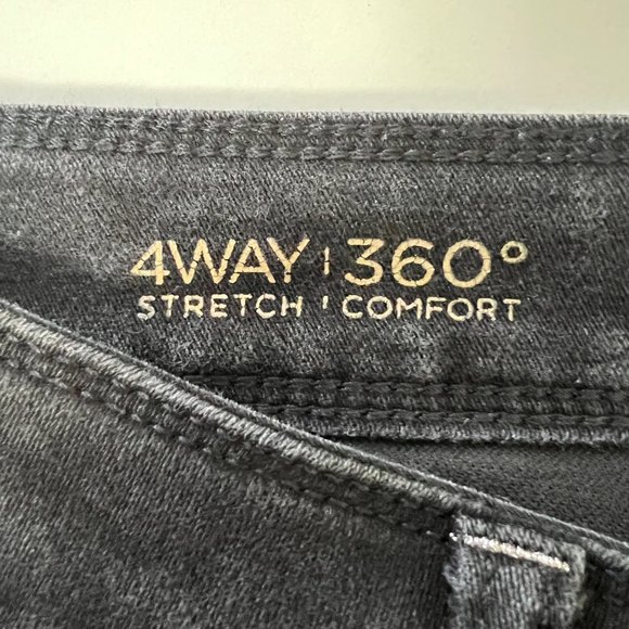 DL1961 Angel Skinny Ankle Jeans Mid Rise Onyx Black size 28 - Picture 11 of 12